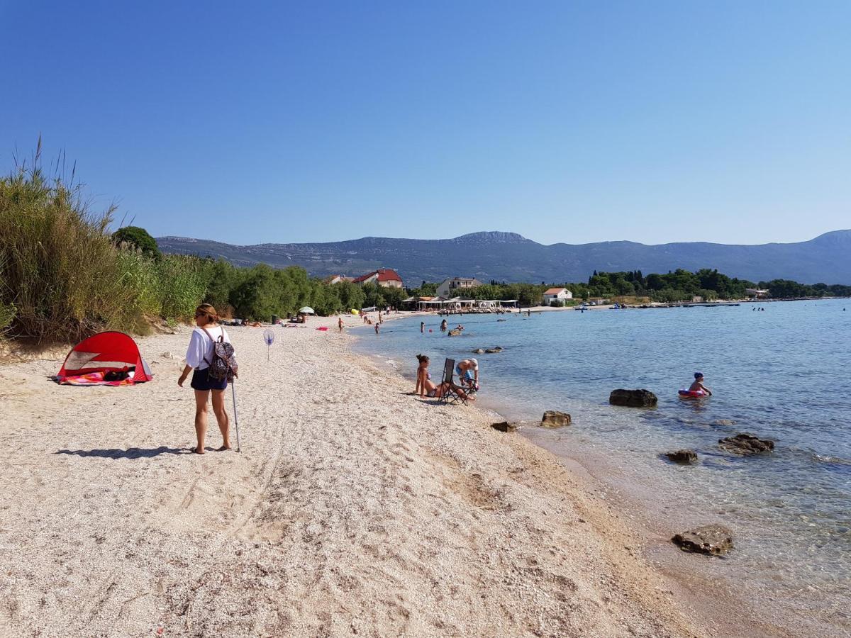 Villa Fides With Private Pool, Garden And Sea View Kaštel Novi 외부 사진
