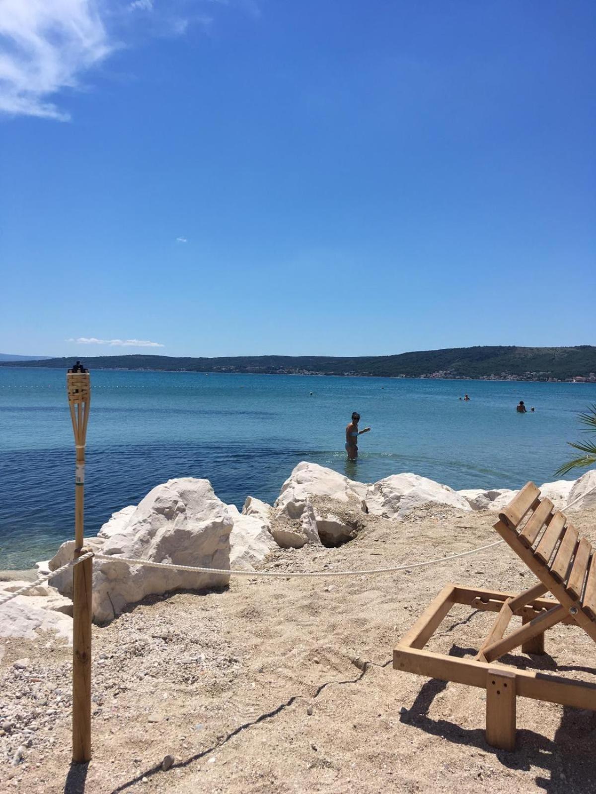 Villa Fides With Private Pool, Garden And Sea View Kaštel Novi 외부 사진