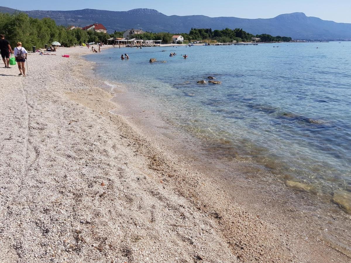 Villa Fides With Private Pool, Garden And Sea View Kaštel Novi 외부 사진